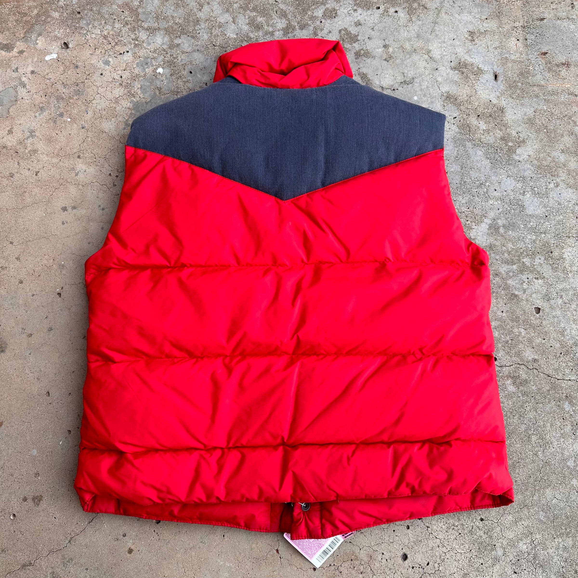 1980’s Tempco Goose Down Puffer Vest XL