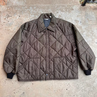 1970’s GMA Faded Brown Quilted Jacket XL