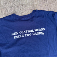 2000’s Gun Control Revolver T-Shirt Large