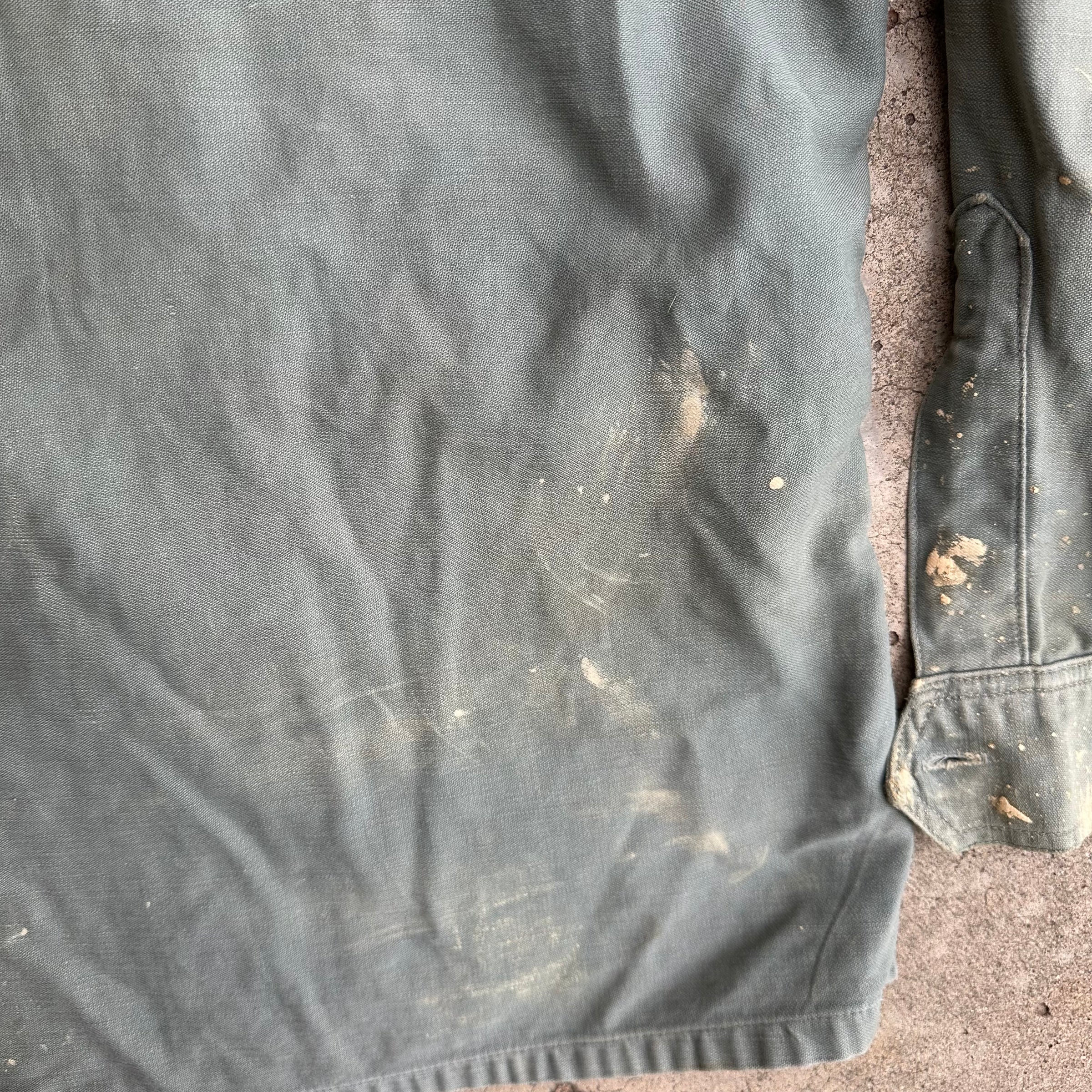 1950’s/60’s USAF Private Purchase Sage Green 507 Fatigue Shirt