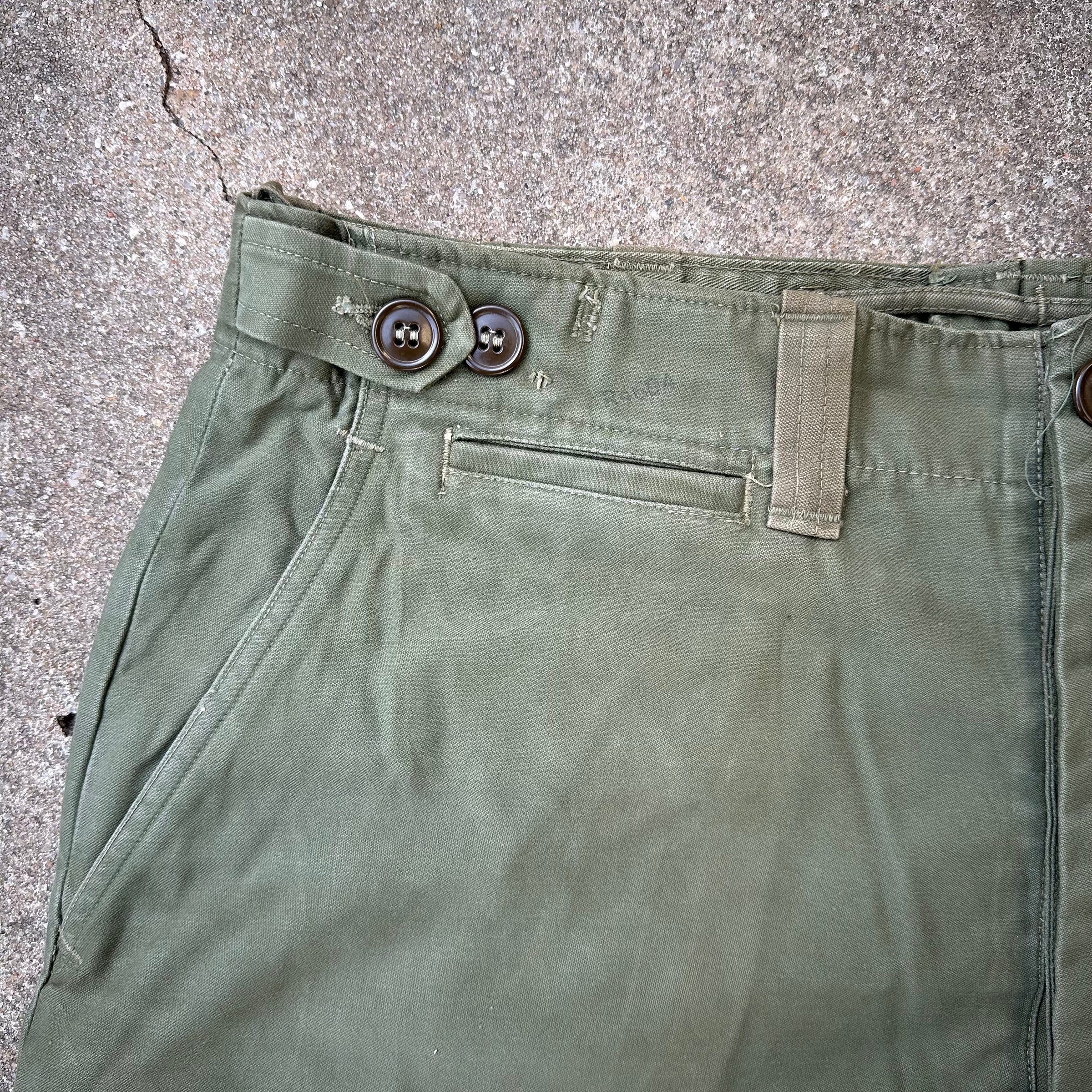 1940’s WWII M-43 Field Trousers 34” x 33.5”