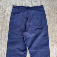 1970’s USN Dark Blue Utility Trousers 31” x 32”