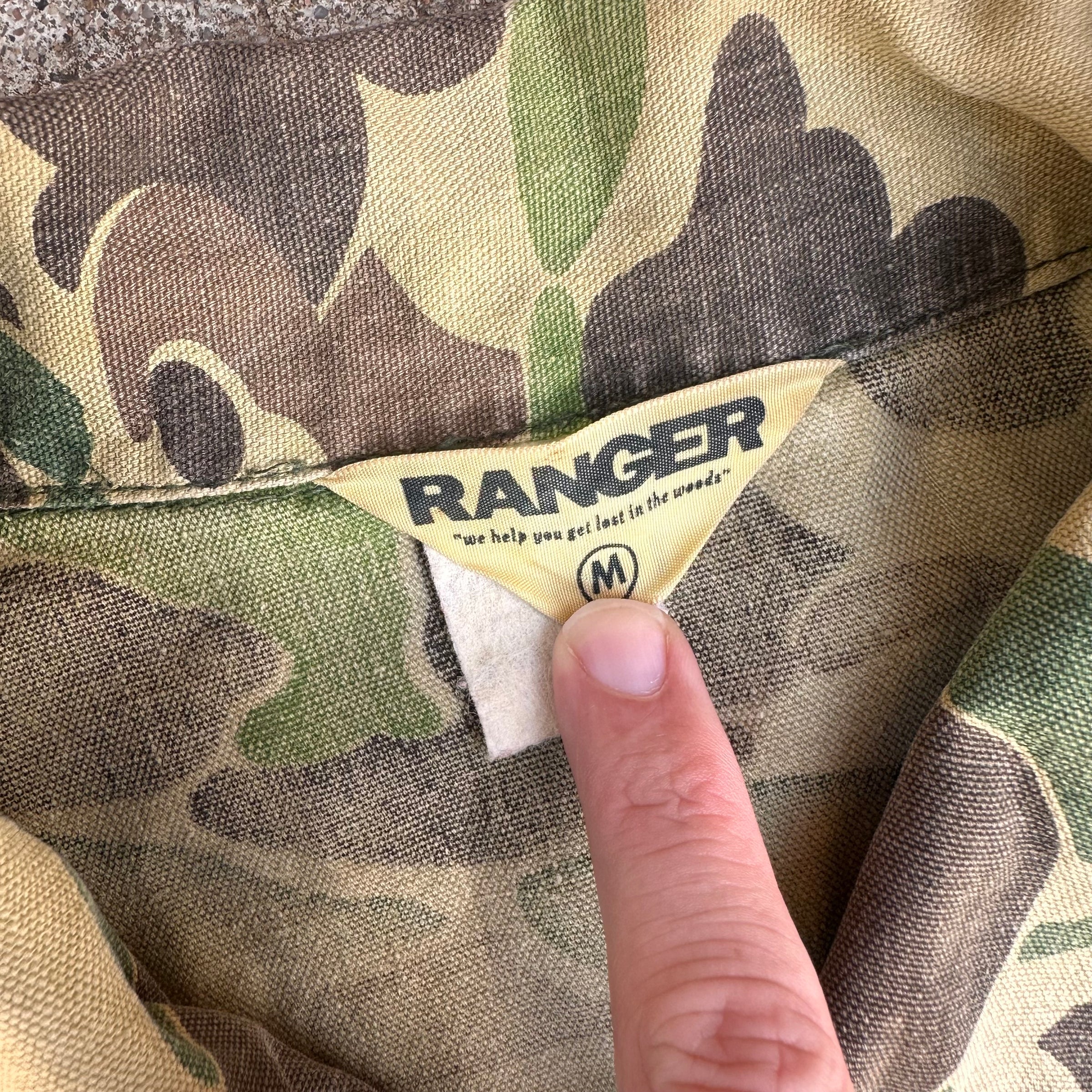 1970’s Ranger Duck Hunter Camo Jacket M/L