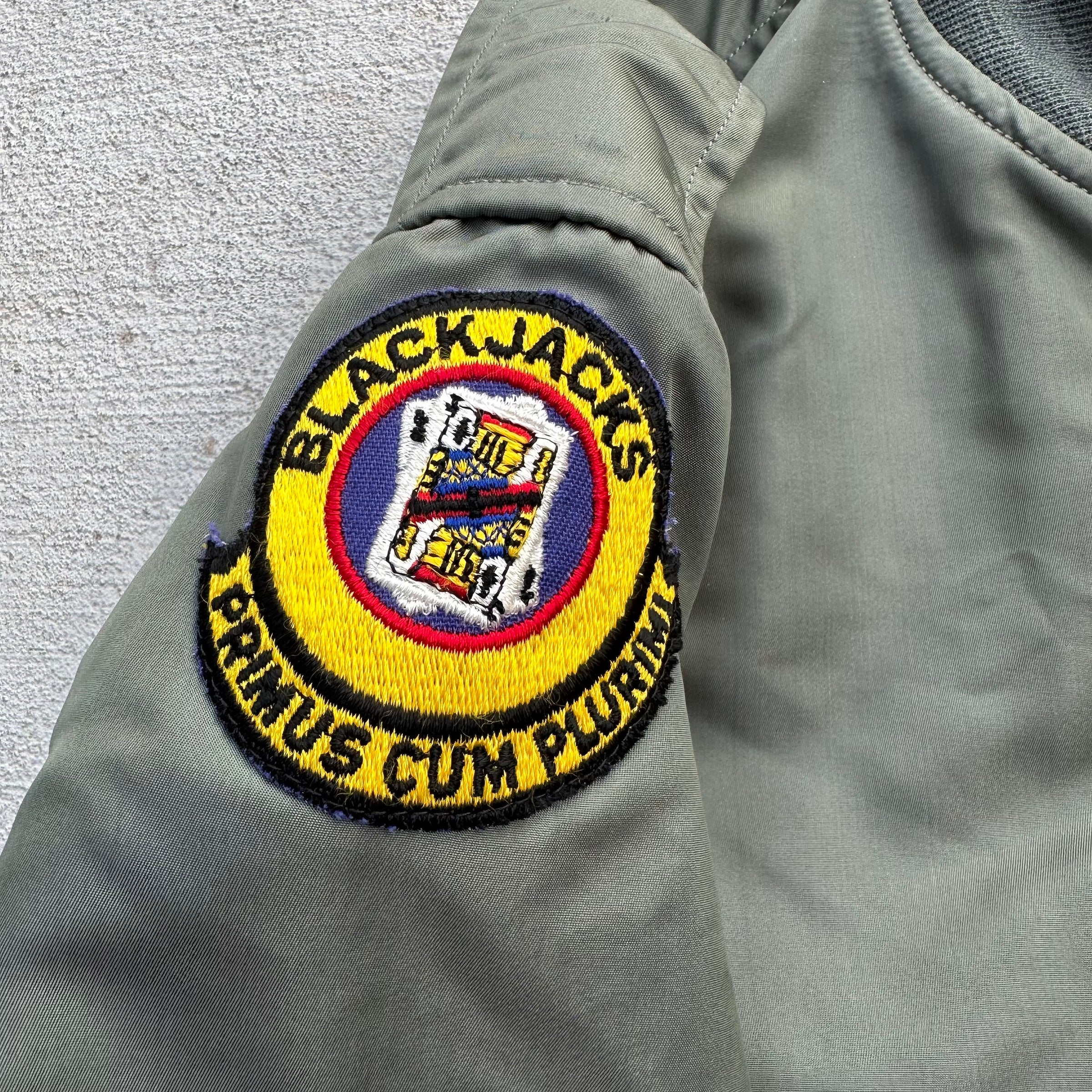 1960’s USAF 53rd Transport Squadron L2-B Flight Jacket 23” Chest