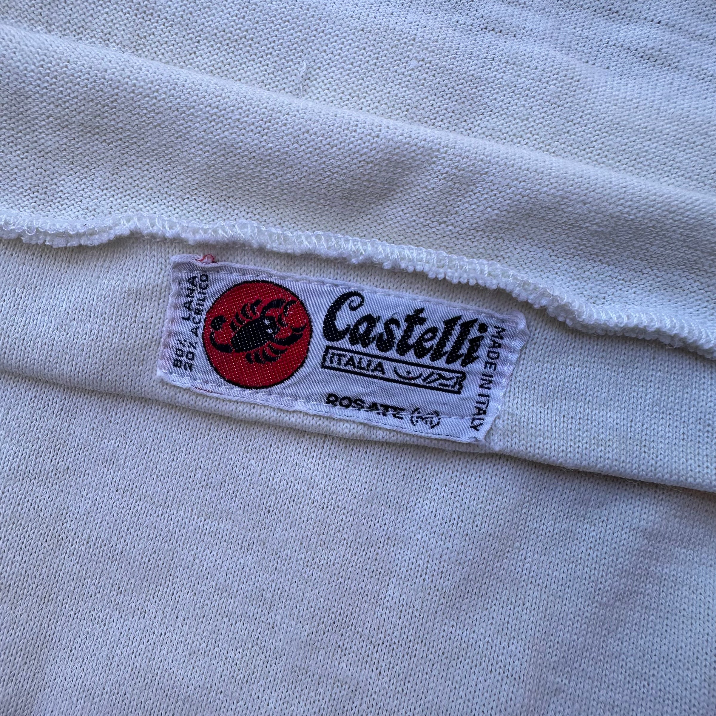 1970’s Castelli Italian Cycling Jersey Small