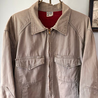 1950’s Kem Wear Gingham Lined Work Jacket Medium