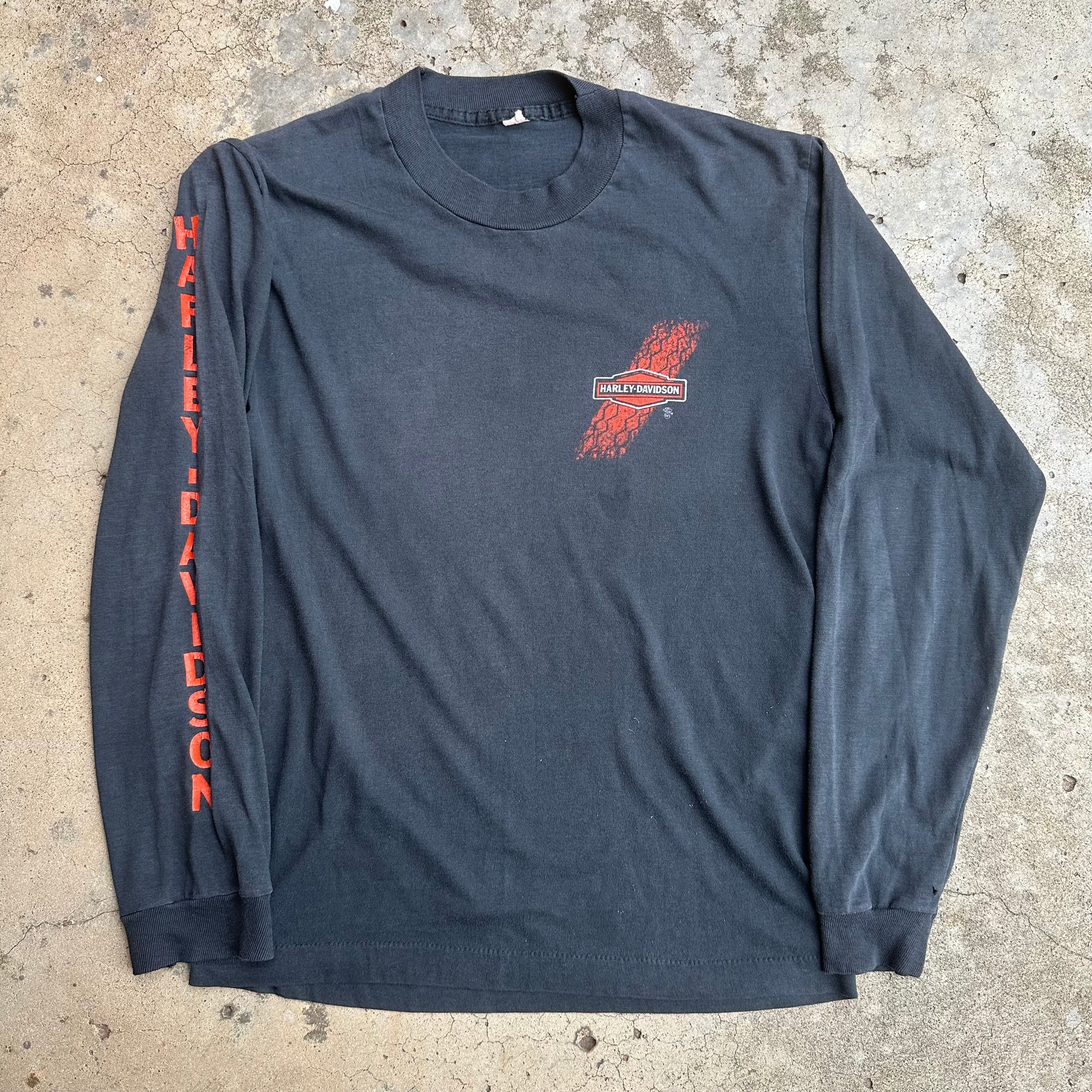 1980’s Harley Davidson Eat Sleep Dream Longsleeve T-Shirt Small