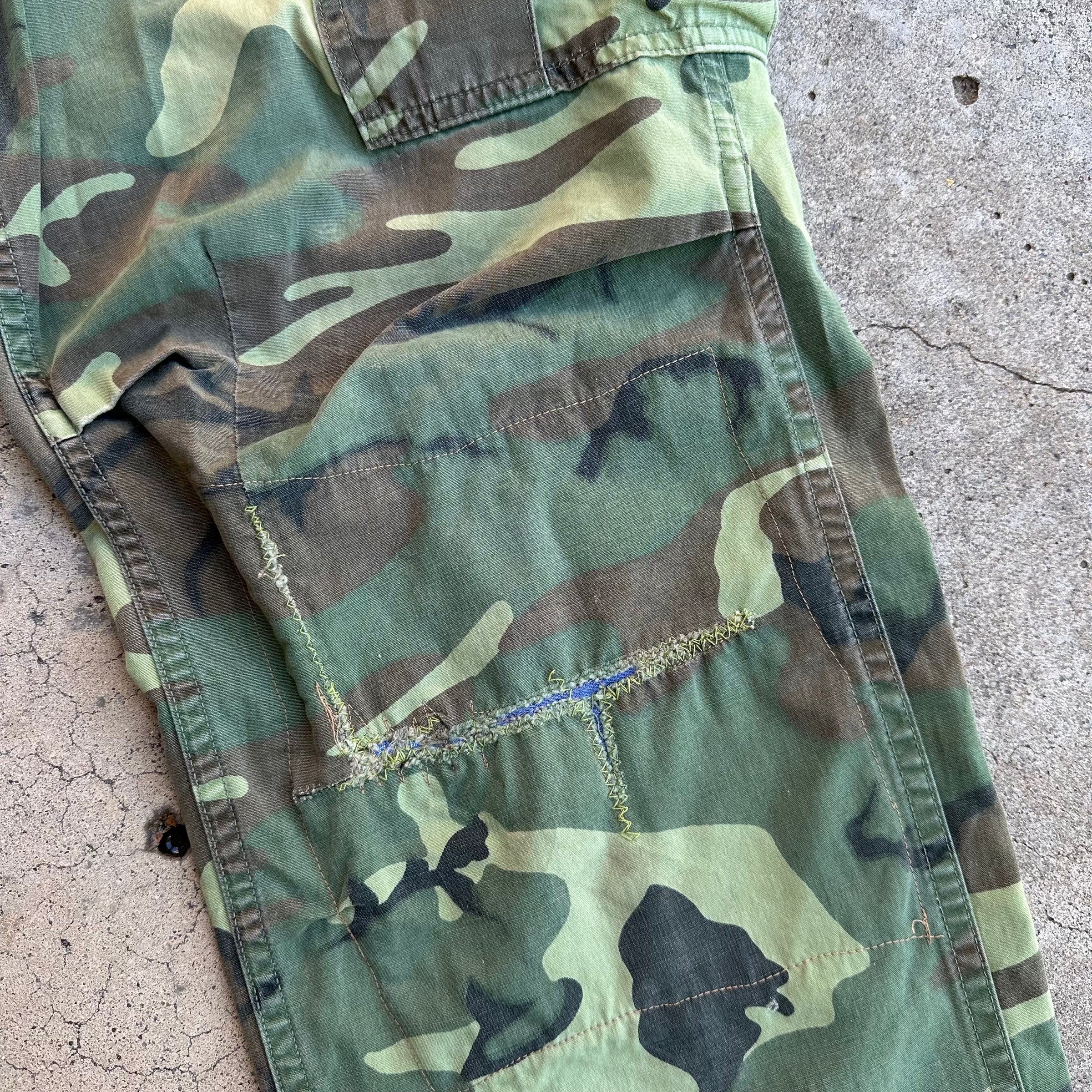 1960’s Patched 101st Airborne Poplin ERDL Jungle Set