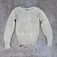 1950’s Rugby Sportswear Wool Crewneck Sweater Small