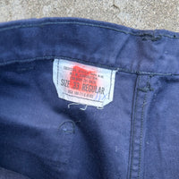 1970’s USN Dark Blue Utility Trousers 31” Waist