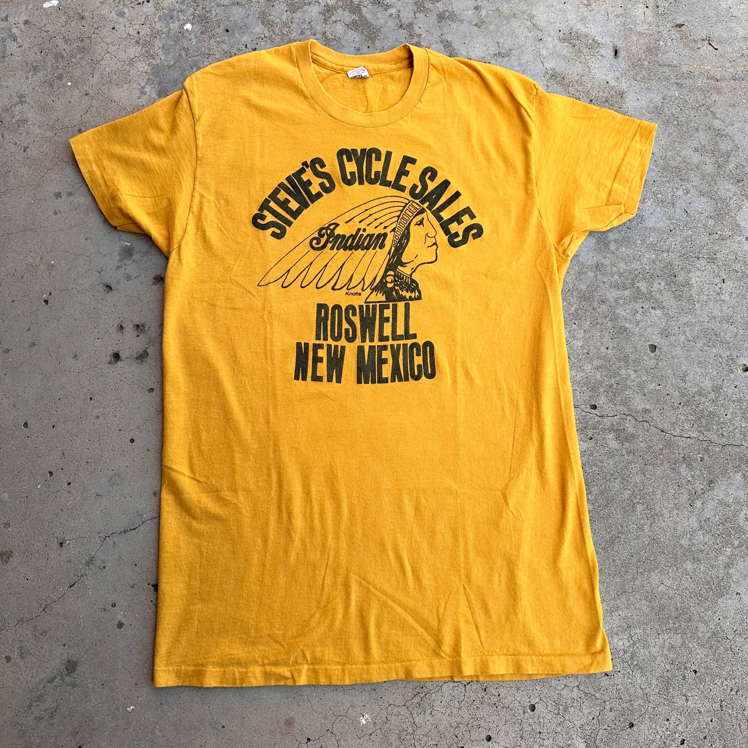 1970’s Indian Motorcycle Dealership T-Shirt Large