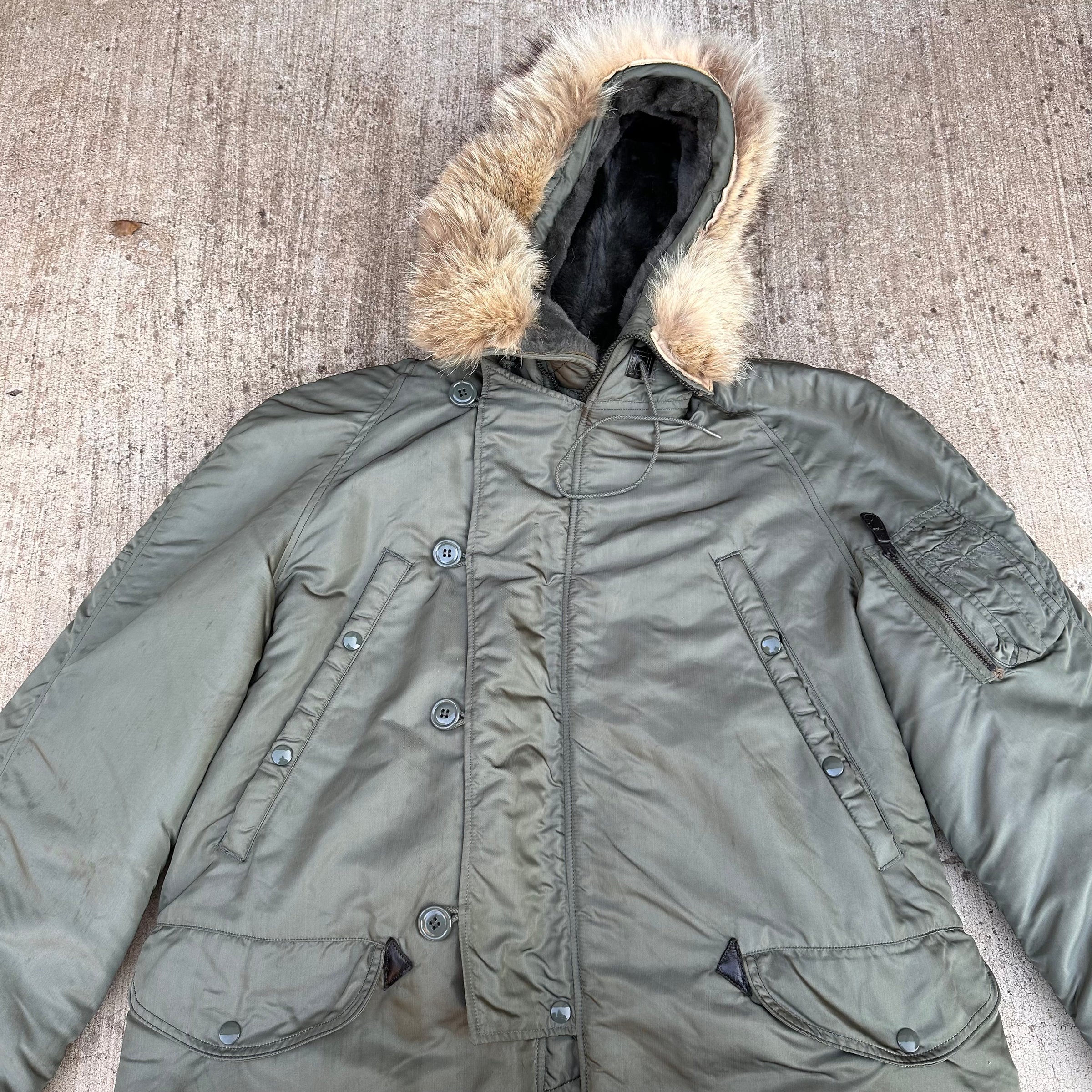 1960’s USAF N-3B Flight Jacket Size Medium