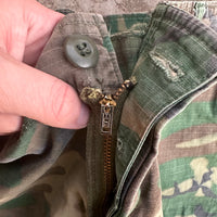 1970’s Multi-Tone “Clown” Camo ERDL/Woodland RDF Jungle Pants Medium Regular