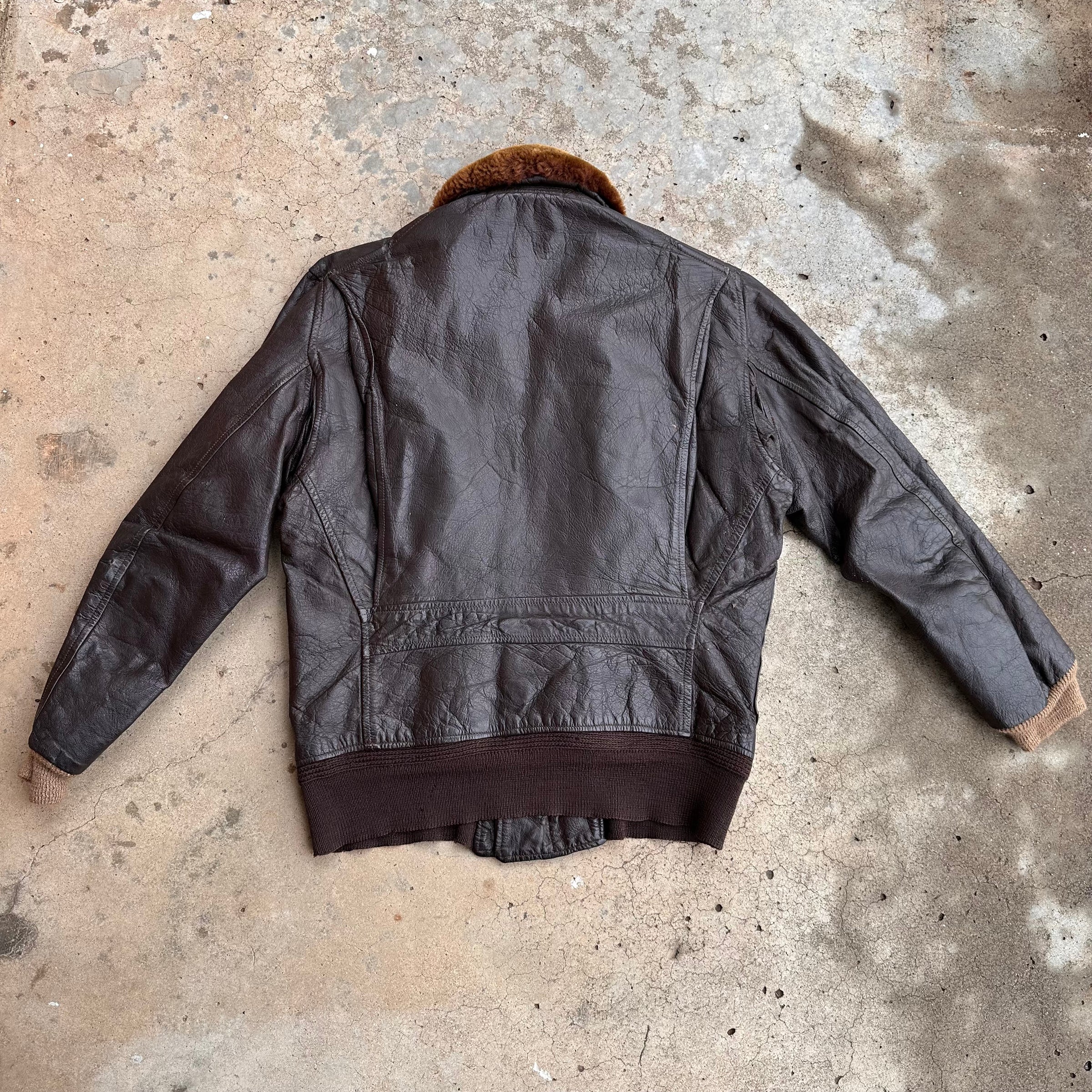 1950’s Flying Equipment Co G-1 Flight Jacket Size 38