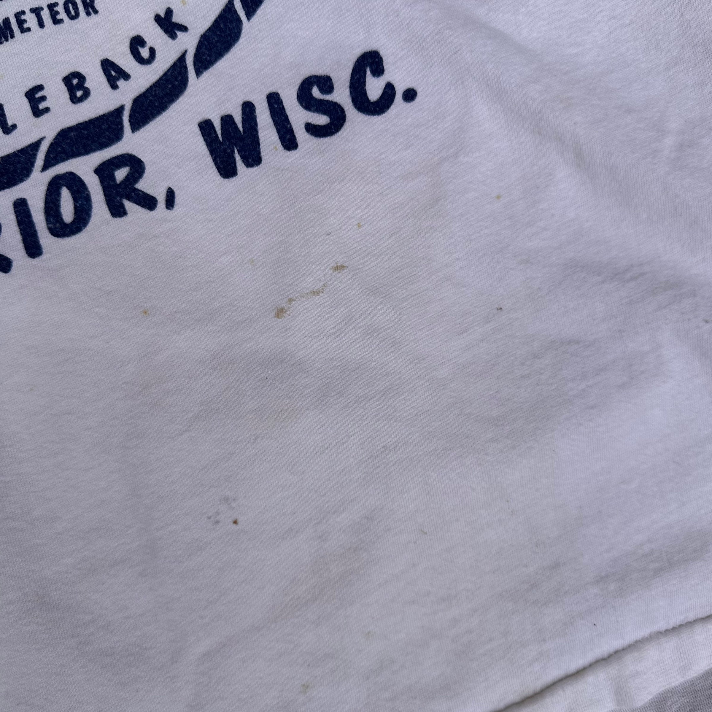 1970’s SS Meteor Whaleback Ship Ringer T-Shirt S/M