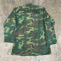 1960’s ERDL Camo Jungle Jacket Named to Marine Colonel Medium Long