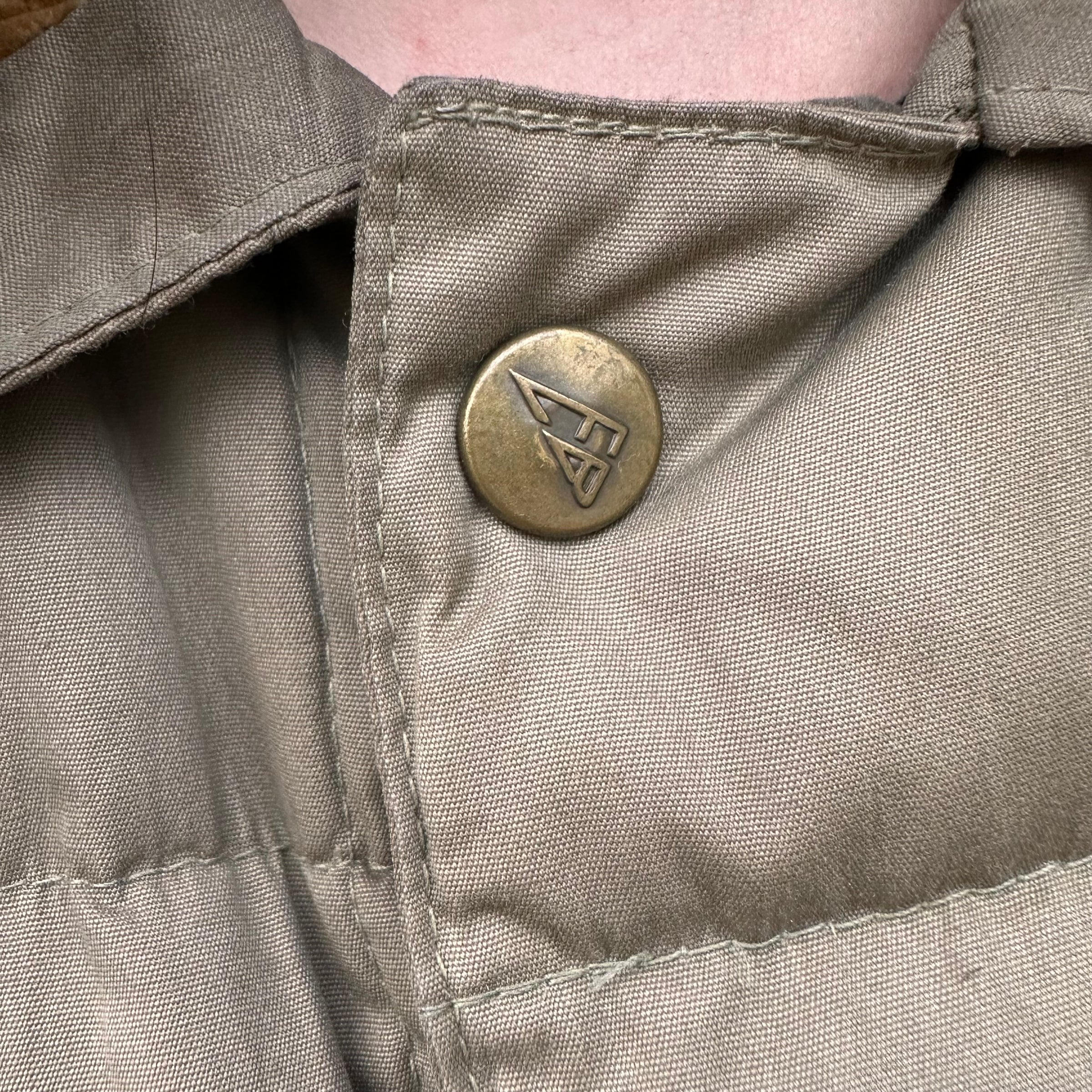 1970’s Eddie Bauer Goose Down Snap-Jac Jacket Small 22” Chest