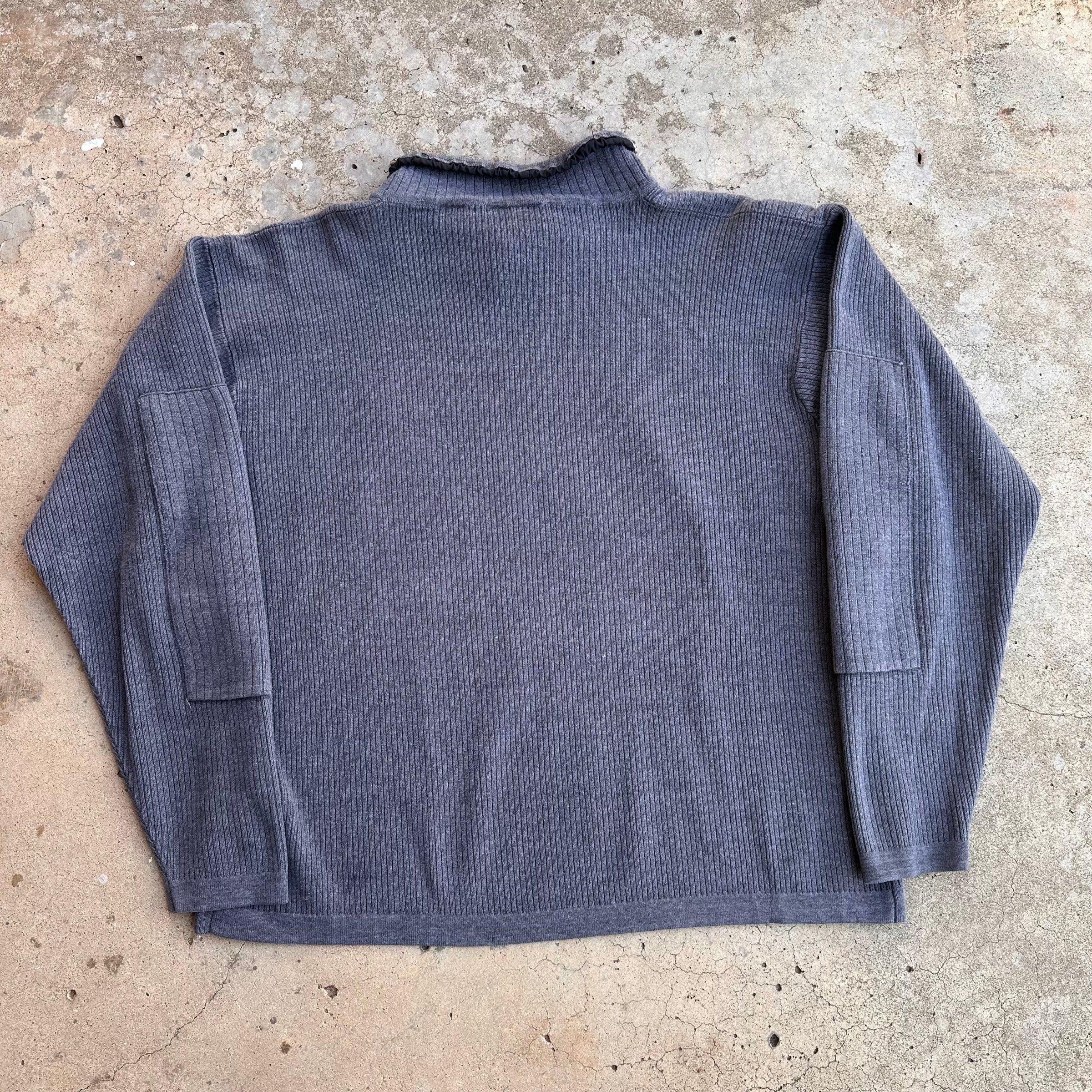 1990’s Timberland Mock Neck Ribbed Sweater Large