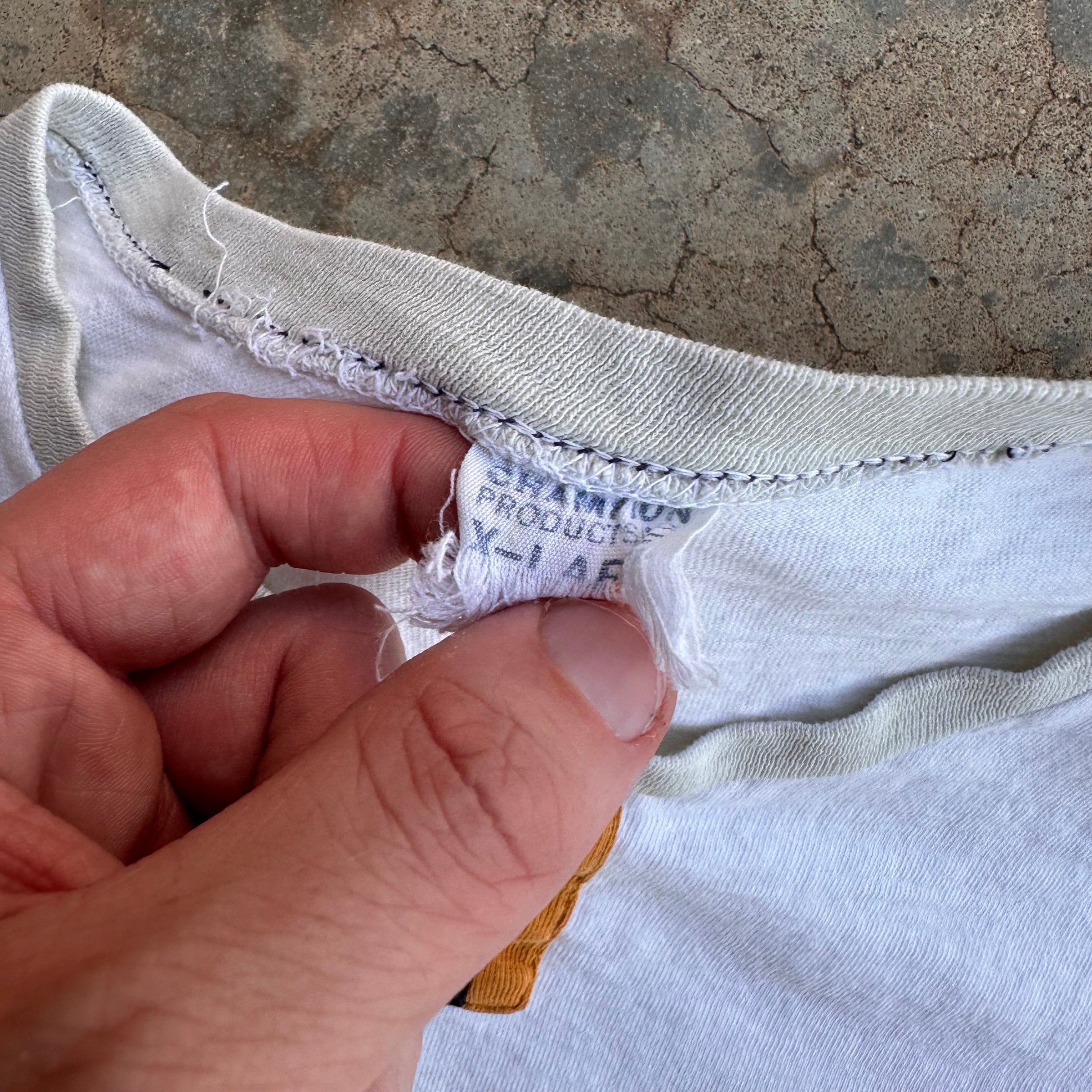 1960’s Champion Valdosta Ringer T-Shirt Large