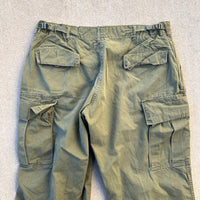 1960’s Vietnam War Mint Ripstop Jungle Pants Large Short