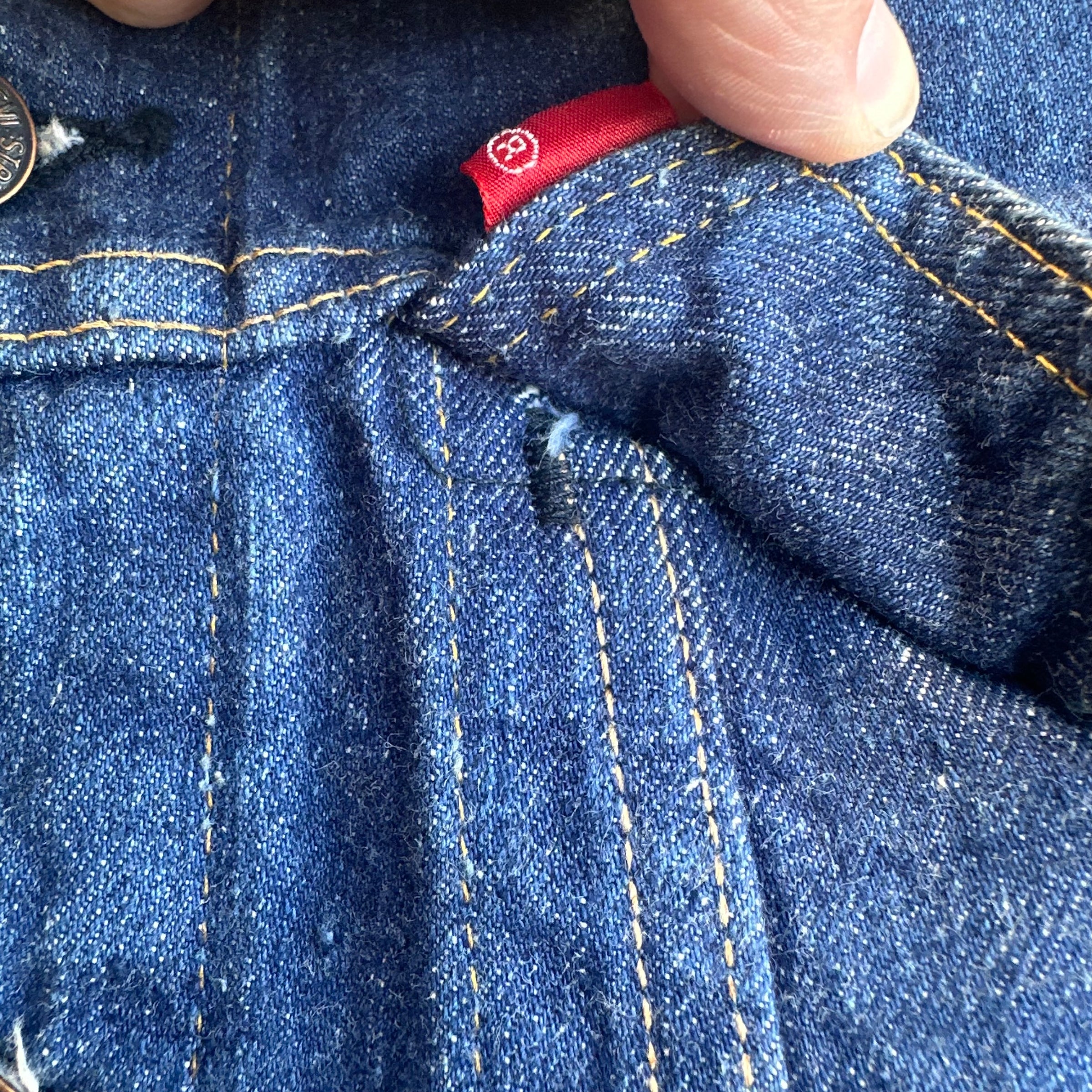1970’s Levi’s Type 3 Denim Jacket 22" Chest