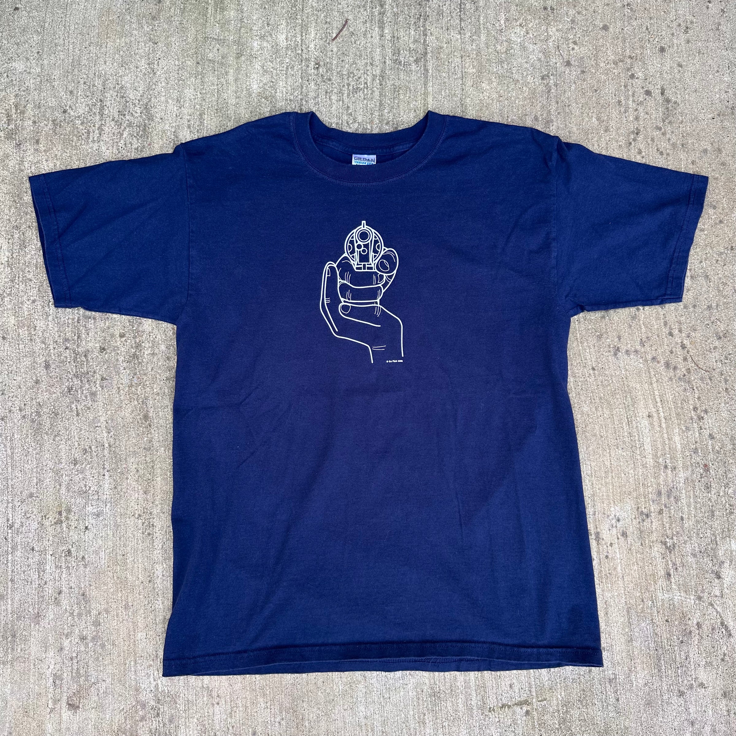 2000’s Gun Control Revolver T-Shirt Large