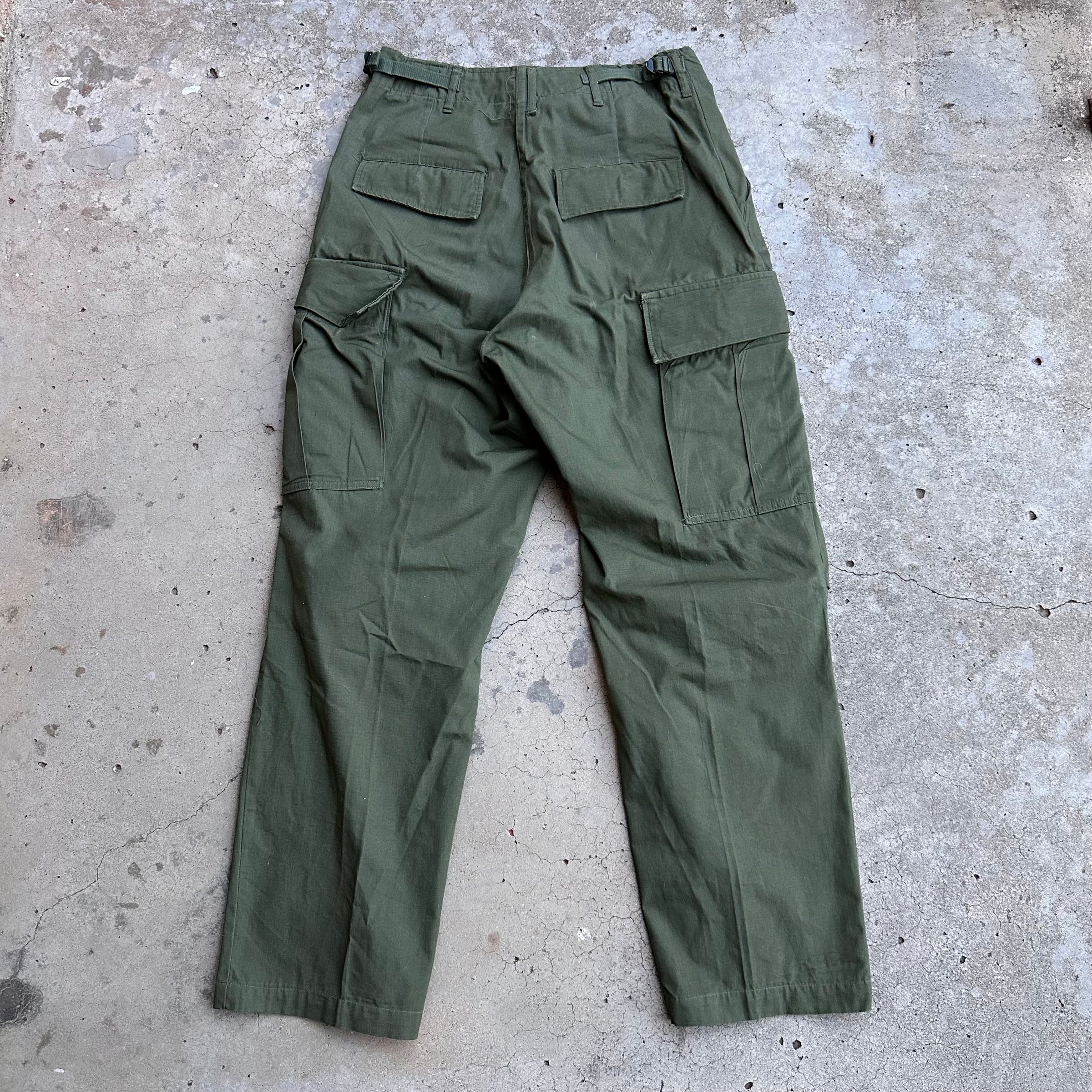1960’s Near Mint Poplin Jungle Trousers Medium Regular