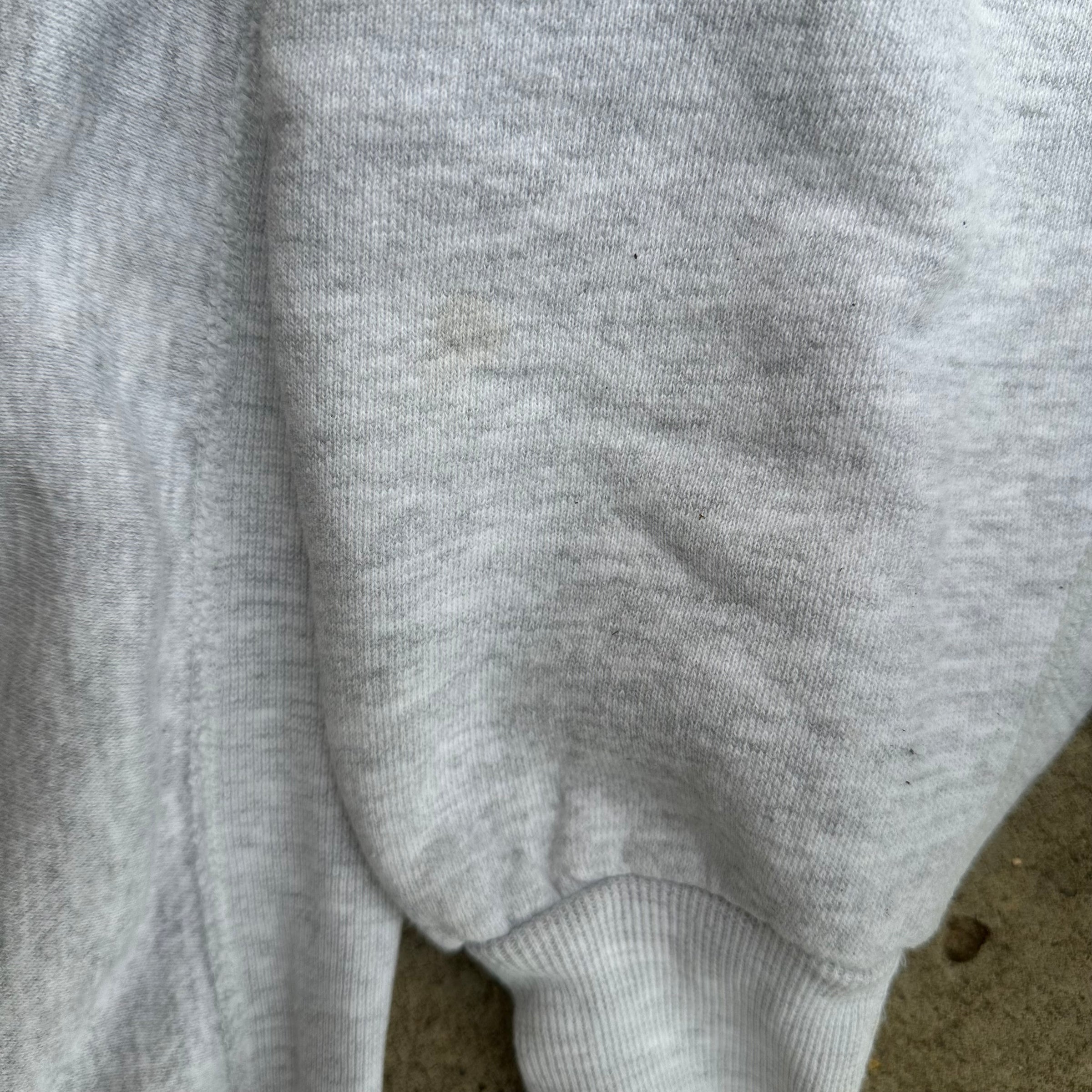 1990’s US Navy Reverse Weave Crewneck Sweatshirt Large