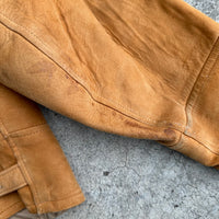 1950’s Deerskin Leather Suede Jacket Medium