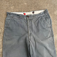 1950’s Grey Boat Cloth Work Pants 34” Waist