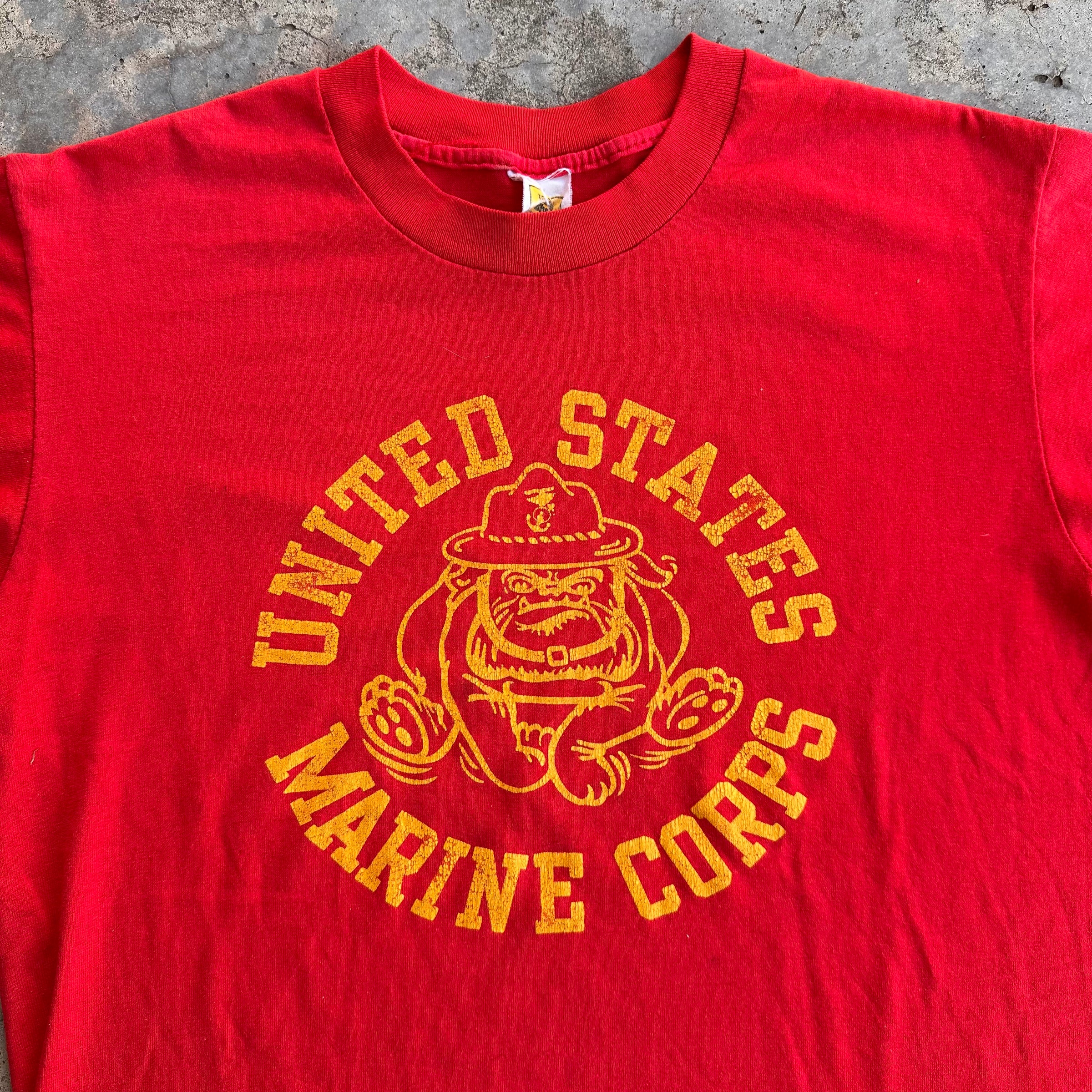 1970’s/80’s USMC Bulldog T-Shirt Medium