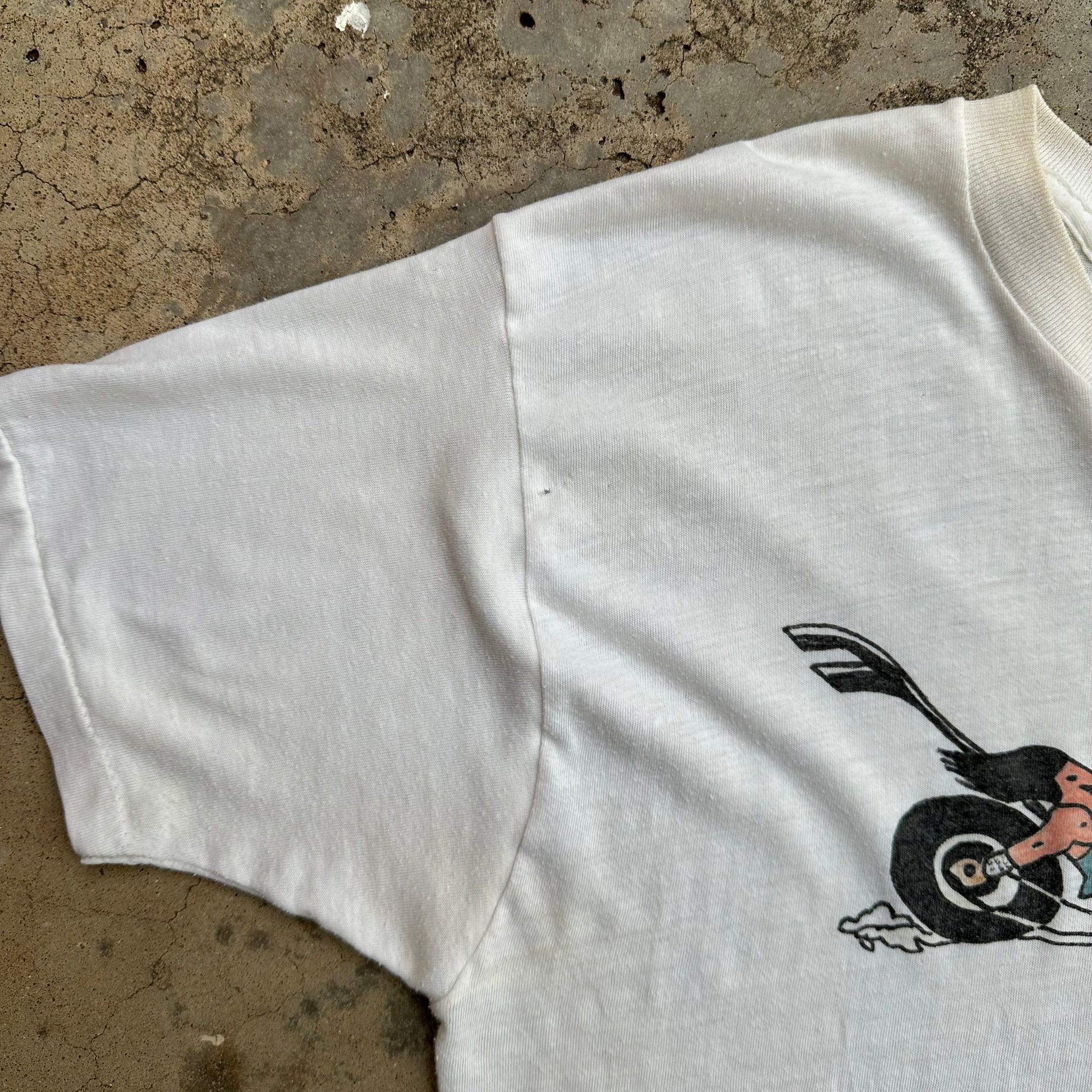 1970’s Couple Chopper T-Shirt Medium