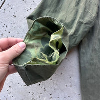 1960’s Tailor Made Reversible Korean Frogskin Camo Jacket Large