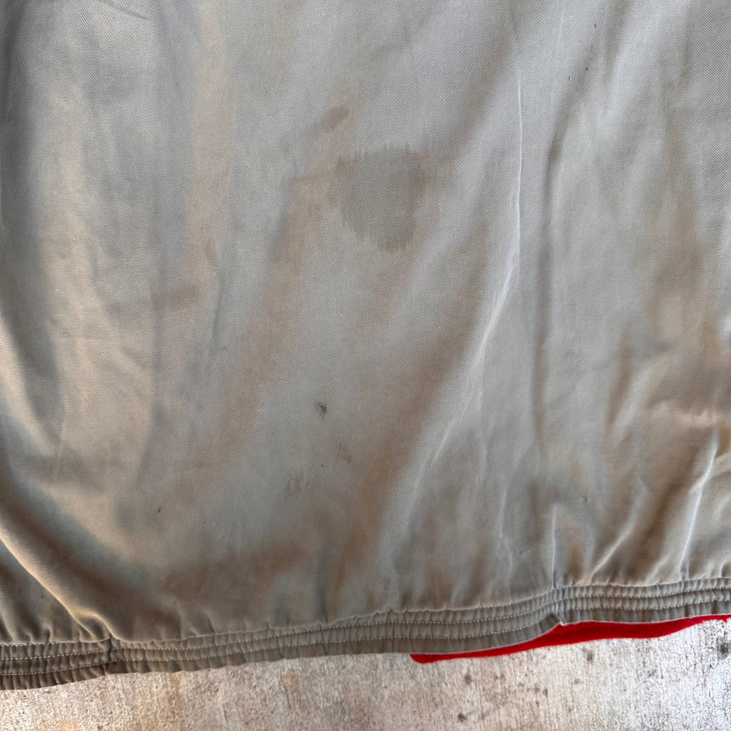 1940’s/50’s Dewey’s Sport Shop Reversible Wool Lined Cotton Jacket Large