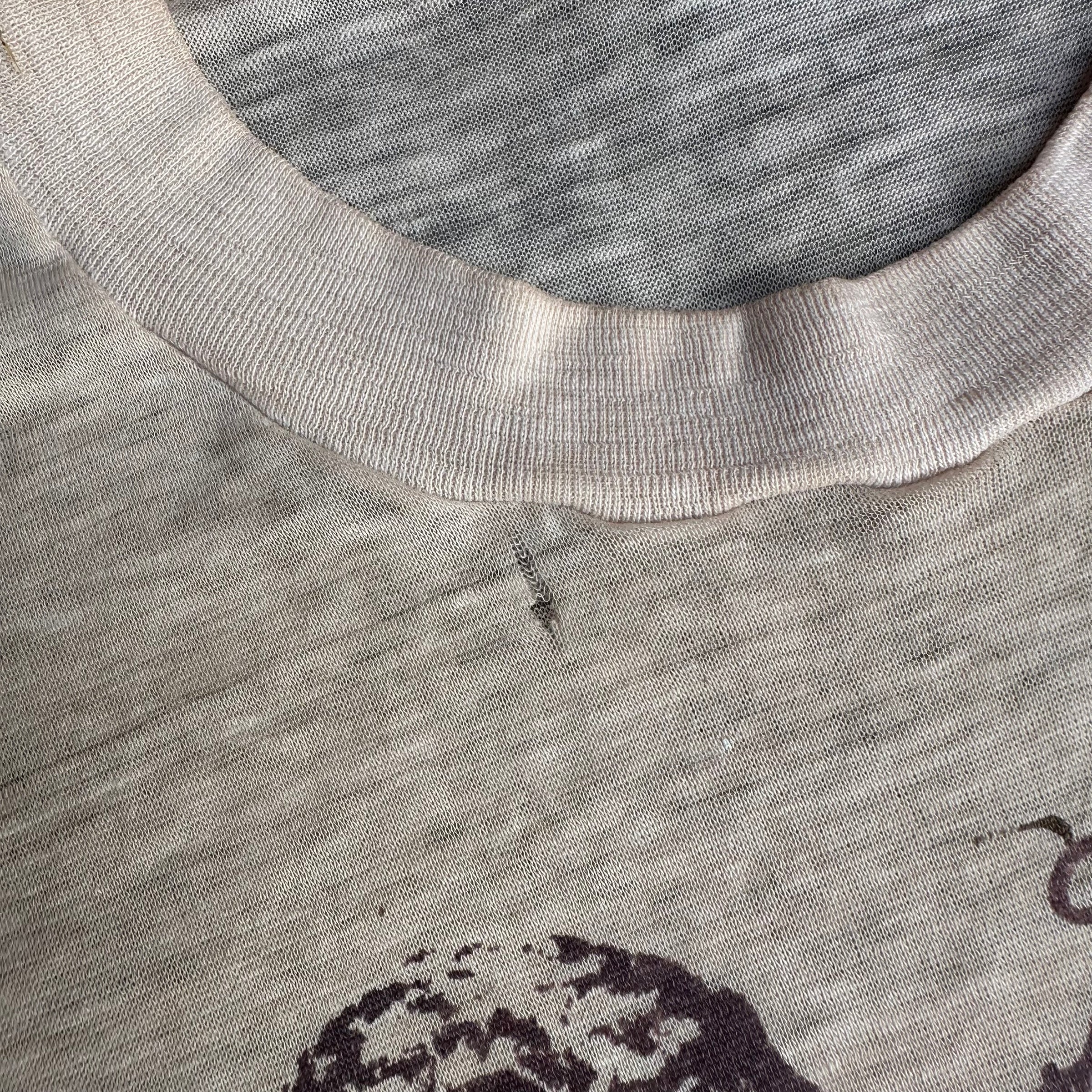 1980’s Gentleness is Strength Support Nonviolence in Men T-Shirt Small