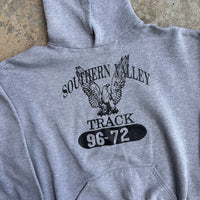 1990’s Russell Athletic Southern Valley Track Hooded Sweatshirt XL