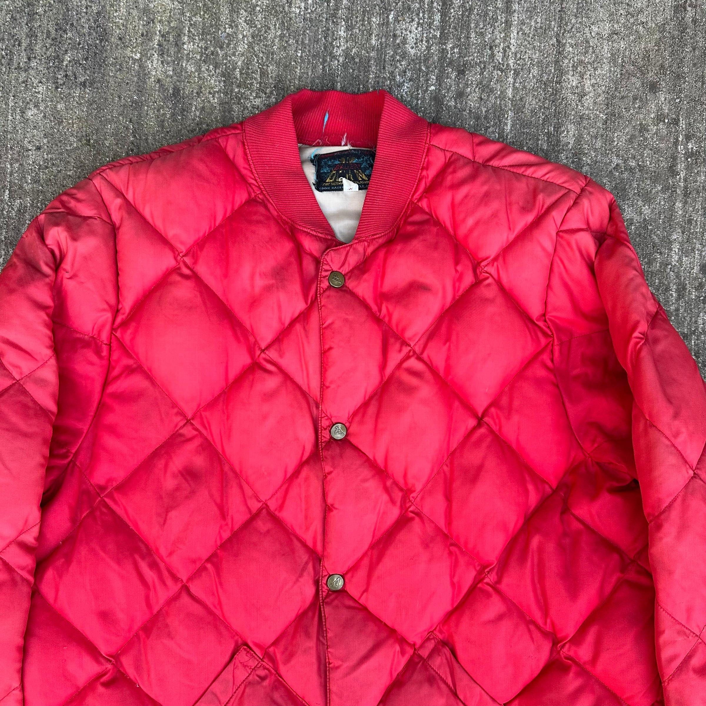 1960’s Eddie Bauer Bauer Down Quilted Jacket XL