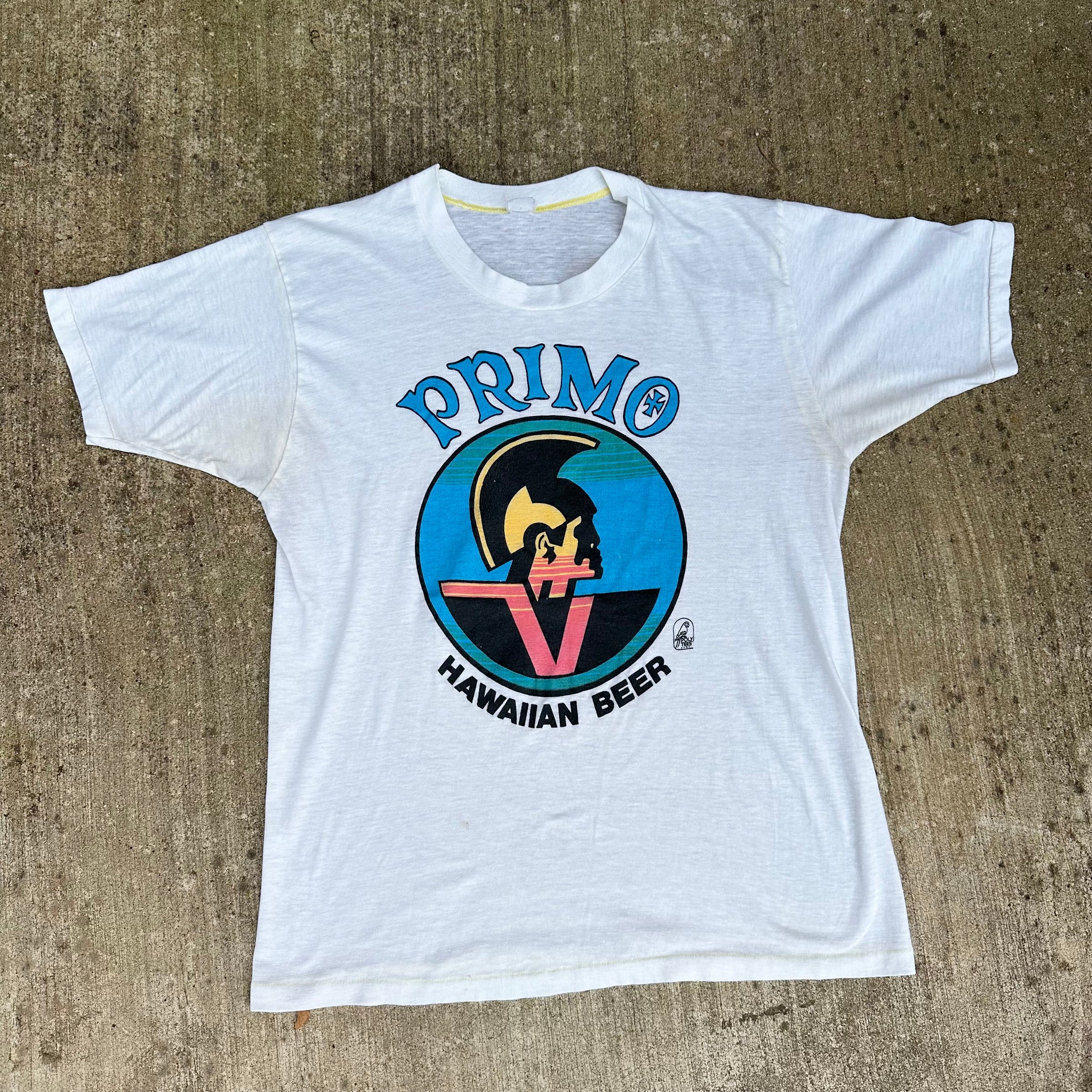 1970’s/80’s Primo Hawaiian Beer Paper Thin T-Shirt Medium