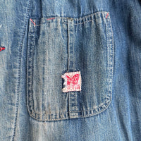 1950’s/60’s Fly’s Blanket Lined Denim Chore Jacket XL