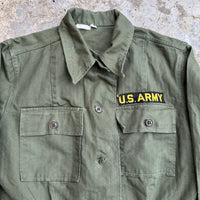 1940’s WWII Women’s Army Corps HBT Fatigue Shirt Medium
