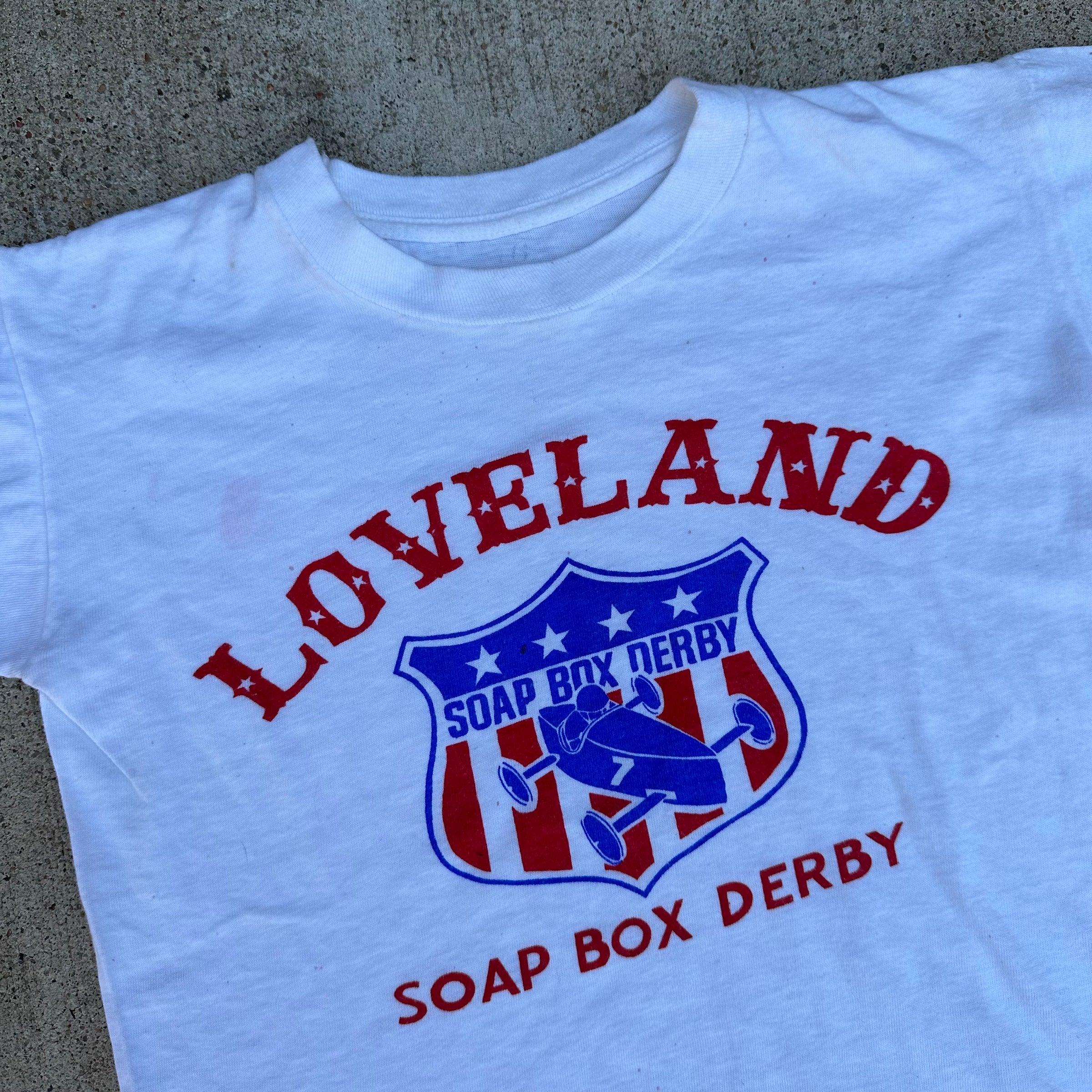 1950’s/60’s Loveland Soap Box Derby T-Shirt XS