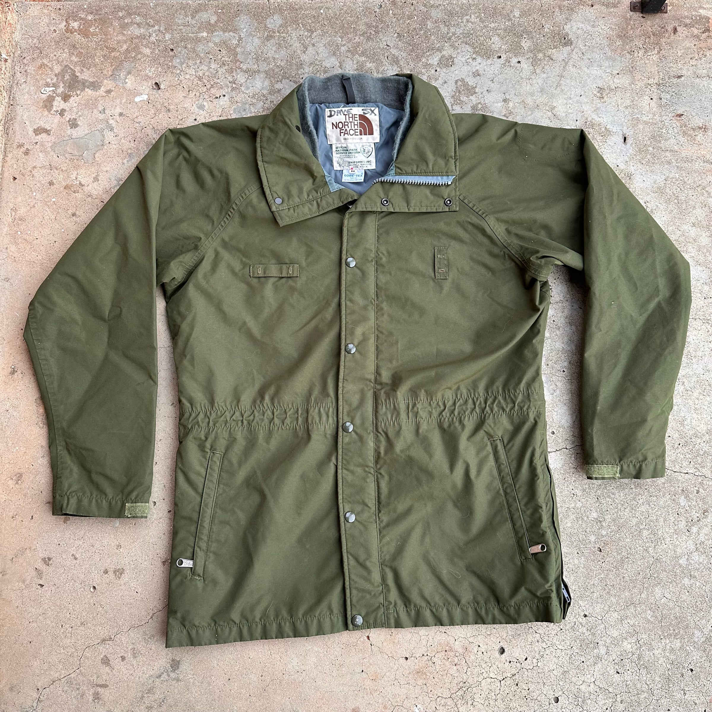 1970’s The North Face Brown Label National Park Service GoreTex Jacket