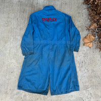 1950’s Blue HBT Chainstitched Gas Station Shop Coat Size 46