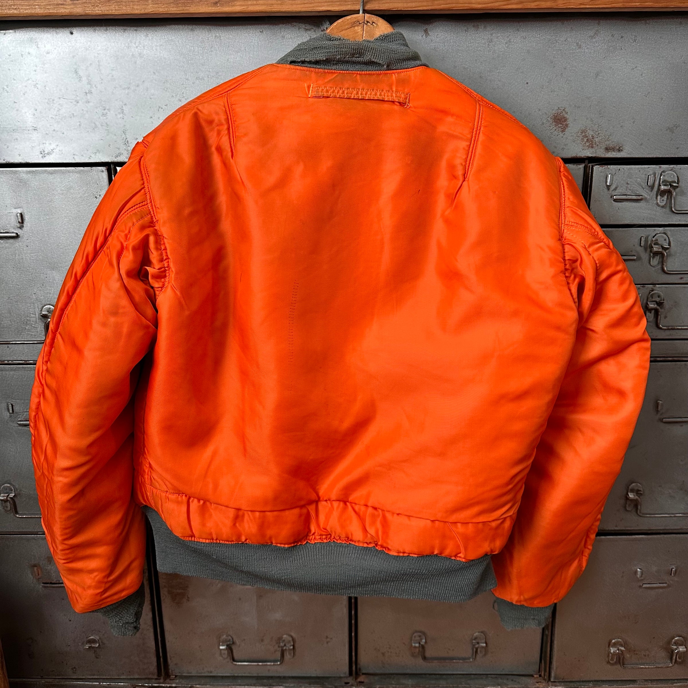Early 1960’s Reversible MA-1 Flight Jacket 25” Chest