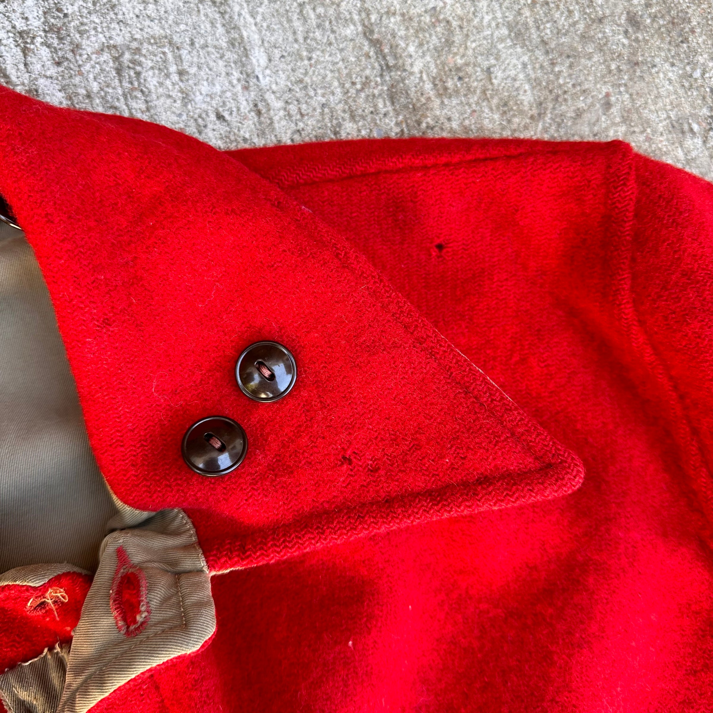 1940’s/50’s Dewey’s Sport Shop Reversible Wool Lined Cotton Jacket Large