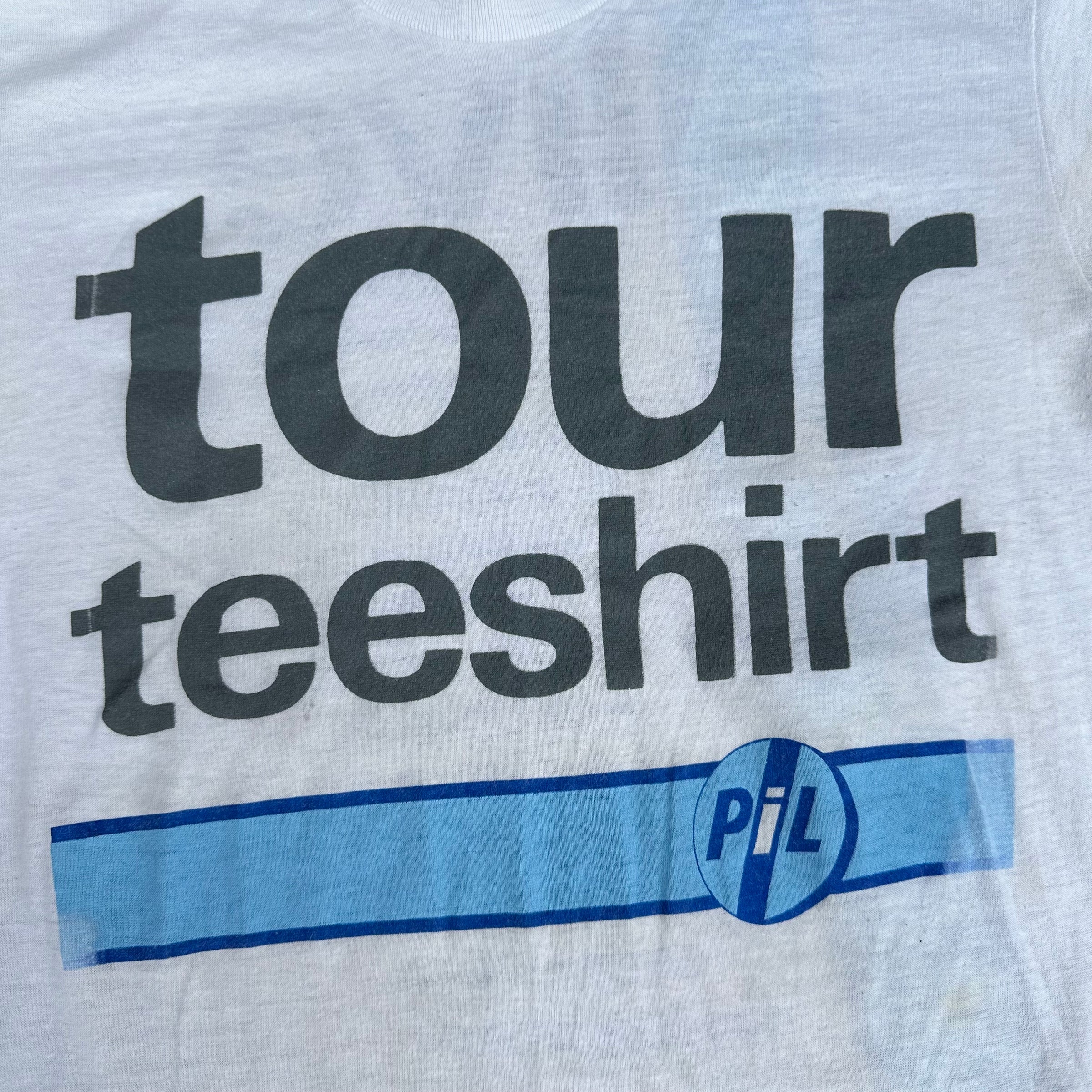 1986 Public Image Limited Tour T-Shirt Small