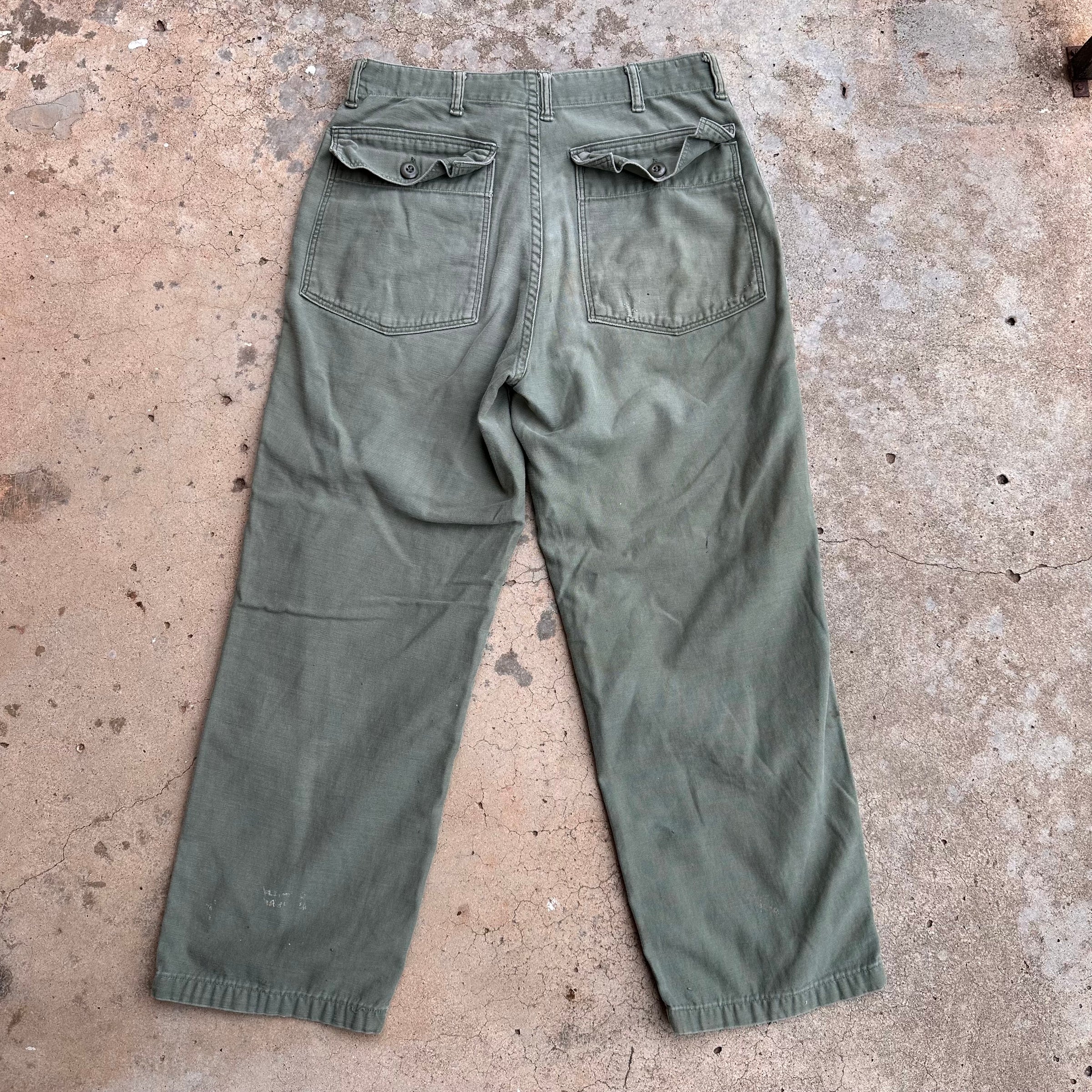 1960’s OG-107 Fatigue Pants 32” Waist