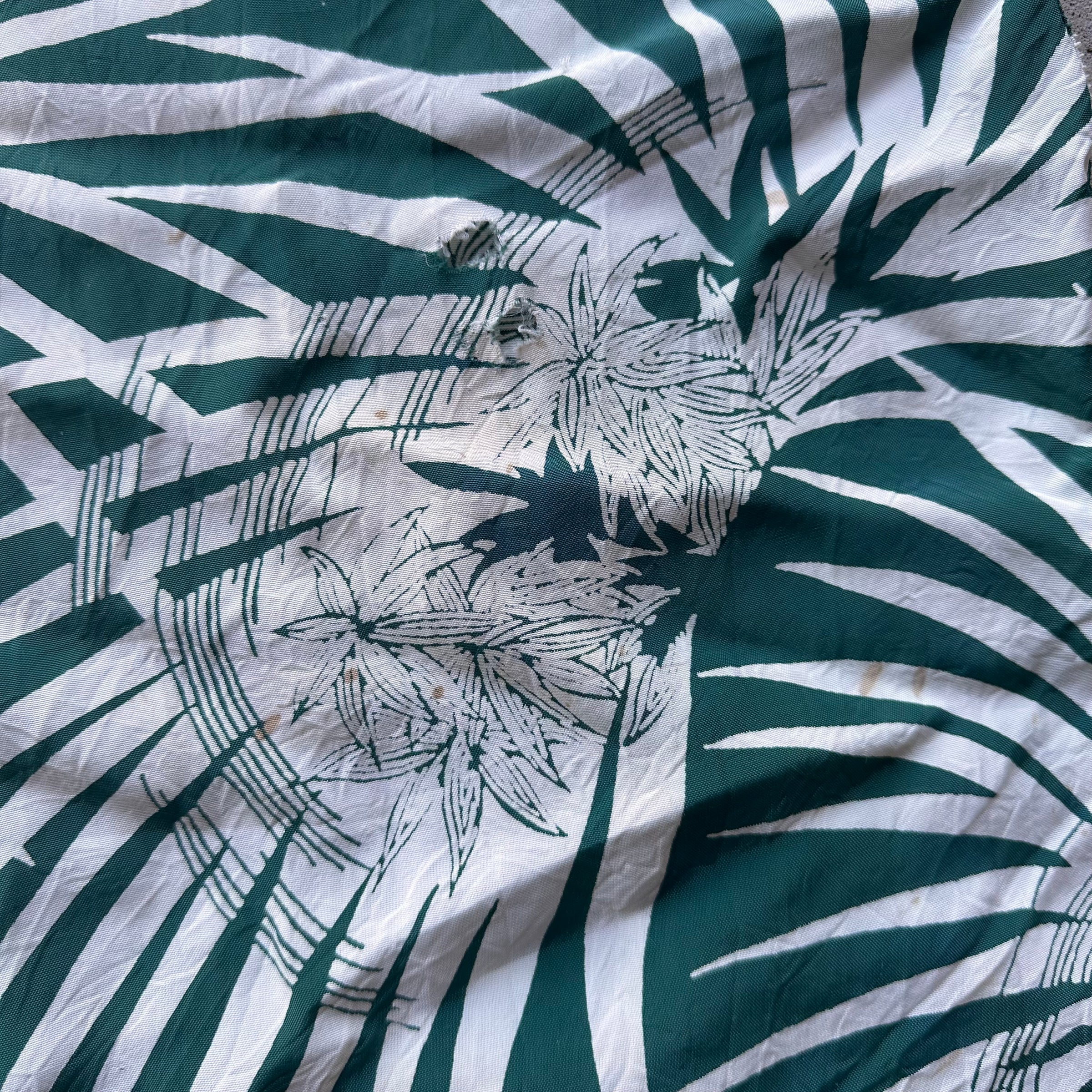 1940’s/50’s Penney’s TopFlight Rayon Hawaiian Shirt Medium