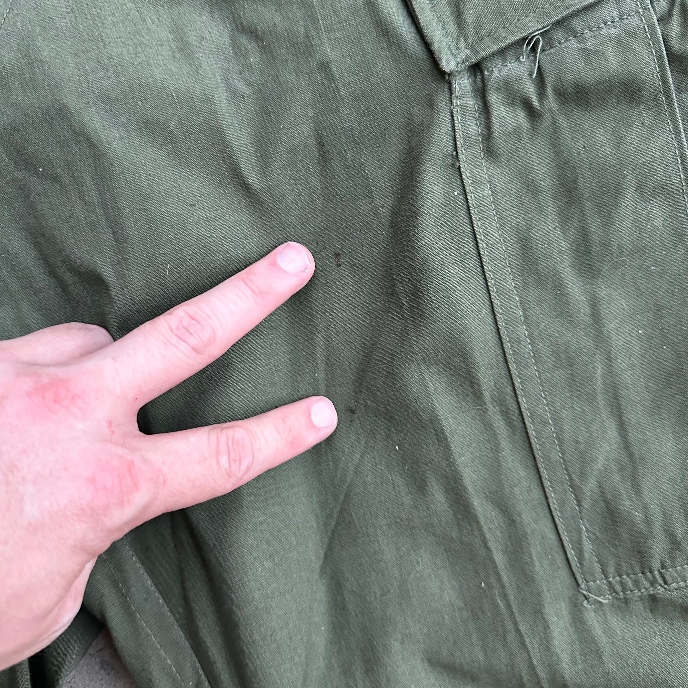 1960’s Near Mint Poplin Jungle Trousers Medium Regular