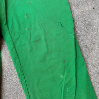 1950’s Shamrock Gas Station Uniform Cotton Work Pants 29” x 30”